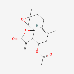molecular formula C17H22O5 B3028947 脂力素 CAS No. 41059-80-7