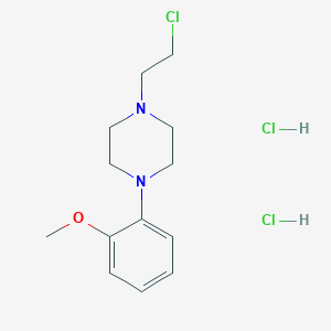 1-(2-Chloroethyl)-4-(2-methoxyphenyl)piperazine dihydrochloride