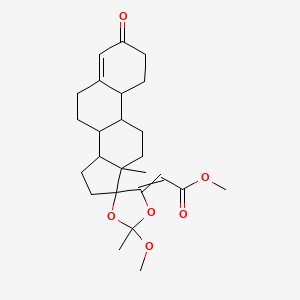 molecular formula C25H34O6 B3028966 YK11 