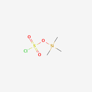 molecular formula C3H9ClO3SSi B3028968 Trimethylsilyl chlorosulfonate CAS No. 4353-77-9