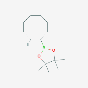 2-(1-Cycloocten-1-yl)-4,4,5,5-tetramethyl-1,3,2-dioxaborolane