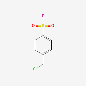 molecular formula C7H6ClFO2S B3028987 4-(Chloromethyl)benzenesulfonyl fluoride CAS No. 455-21-0