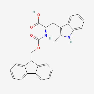 (S)-2-((((9H-fluoren-9-yl)methoxy)carbonyl)amino)-3-(2-methyl-1H-indol-3-yl)propanoic acid
