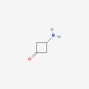 molecular formula C4H7NO B3028992 3-Aminocyclobutanone CAS No. 4640-43-1