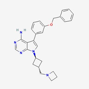 molecular formula C27H29N5O B3029008 Nvp-aew541 CAS No. 475489-16-8