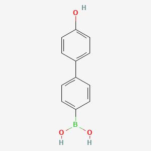 molecular formula C12H11BO3 B3029012 4-(4-Hydroxyphenyl)phenylboronic acid CAS No. 477760-86-4