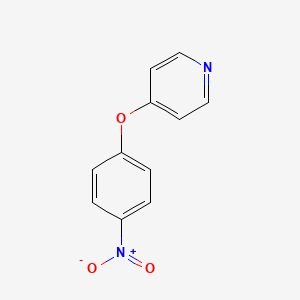 molecular formula C11H8N2O3 B3029015 4-(4-Nitrophenoxy)pyridine CAS No. 4783-83-9