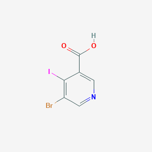 molecular formula C6H3BrINO2 B3029026 5-Bromo-4-iodopyridine-3-carboxylic acid CAS No. 491588-98-8