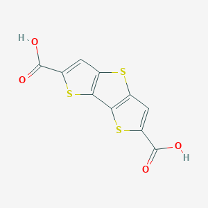 Dithieno[3,2-b:2',3'-d]thiophene-2,6-dicarboxylic acid