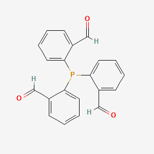 molecular formula C21H15O3P B3029055 Tris(2-carboxaldehyde)triphenylphosphine CAS No. 50777-83-8