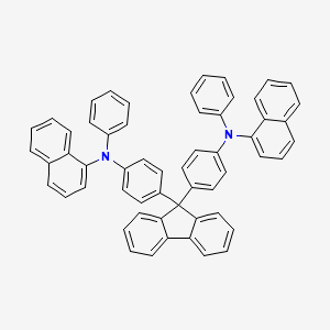 9,9-Bis[4-(N,N'-bis-naphthalen-2-yl-N,N'-bis-phenyl-amino)-phenyl]-9H-fluorene