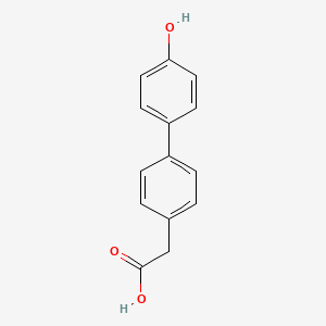 (1,1'-Biphenyl)-4-acetic acid, 4'-hydroxy-