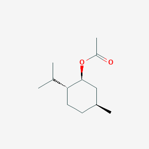 molecular formula C12H22O2 B3029068 (1S,2R,5S)-2-isopropyl-5-methylcyclohexyl acetate CAS No. 5157-89-1