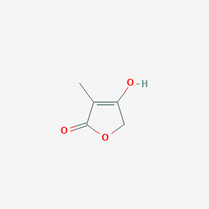 molecular formula C5H6O3 B3029070 4-hydroxy-3-methylfuran-2(5H)-one CAS No. 516-09-6
