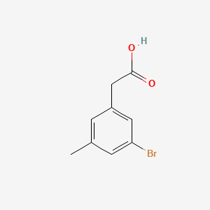 molecular formula C9H9BrO2 B3029072 3-Bromo-5-methylphenylacetic acid CAS No. 51719-66-5