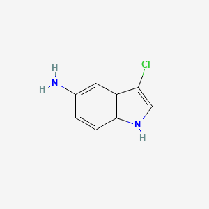 3-Chloro-1H-indol-5-amine