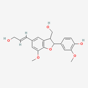 molecular formula C20H22O6 B3029107 Dehydrodiconiferyl alcohol CAS No. 528814-97-3
