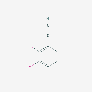 molecular formula C8H4F2 B3029108 1-Ethynyl-2,3-difluorobenzene CAS No. 528878-43-5