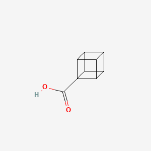 molecular formula C9H8O2 B3029120 Cubane-1-carboxylic Acid CAS No. 53578-15-7