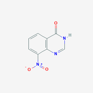 molecular formula C8H5N3O3 B3029121 8-Nitroquinazolin-4-ol CAS No. 53638-54-3