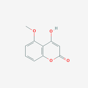 molecular formula C10H8O4 B3029123 4-Hydroxy-5-methoxy-2H-chromen-2-one CAS No. 53666-76-5