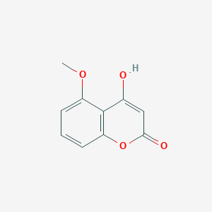 molecular formula C10H8O4 B3029123 4-Hydroxy-5-methoxy-2H-1-benzopyran-2-one CAS No. 53666-76-5