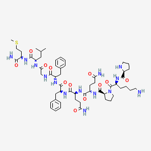 molecular formula C57H86N14O12S B3029128 Substance P (2-11) 