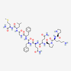 molecular formula C57H86N14O12S B3029128 物质P(2-11) CAS No. 53749-61-4