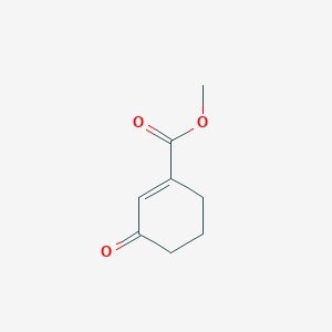 molecular formula C8H10O3 B3029134 3-氧代环己-1-烯羧酸甲酯 CAS No. 54396-74-6