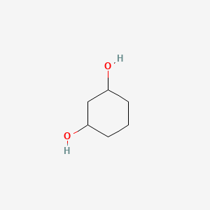 molecular formula C6H12O2 B3029144 trans-1,3-Cyclohexanediol CAS No. 5515-64-0