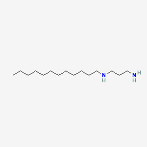 molecular formula C15H34N2 B3029147 N-Dodecylpropane-1,3-diamine CAS No. 5538-95-4