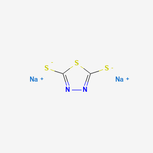 molecular formula C2N2Na2S3 B3029156 Disodium 1,3,4-thiadiazole-2,5-dithiolate CAS No. 55906-42-8
