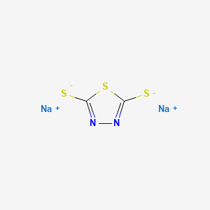 molecular formula C2N2Na2S3 B3029156 1,3,4-Thiadiazolidine-2,5-dithione, disodium salt CAS No. 55906-42-8