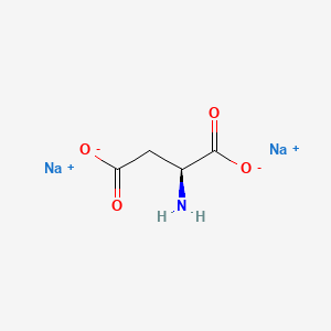 molecular formula C4H5NNa2O4 B3029161 Sodium aspartate CAS No. 5598-53-8
