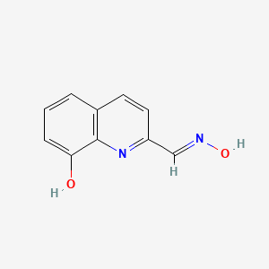 molecular formula C10H8N2O2 B3029163 2-Quinolinecarboxaldehyde, 8-hydroxy-, oxime CAS No. 5603-22-5