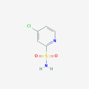 molecular formula C5H5ClN2O2S B3029203 4-Chloropyridine-2-sulfonamide CAS No. 57724-91-1
