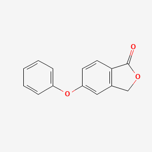 molecular formula C14H10O3 B3029204 5-phenoxyisobenzofuran-1(3H)-one CAS No. 57830-14-5