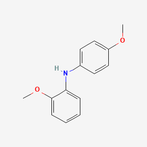 molecular formula C14H15NO2 B3029216 2-Methoxy-N-(4-methoxyphenyl)aniline CAS No. 58751-07-8
