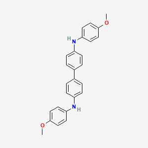 molecular formula C26H24N2O2 B3029222 N,N'-Bis(4-methoxyphenyl)biphenyl-4,4'-diamine CAS No. 59131-00-9