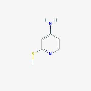 molecular formula C6H8N2S B3029223 4-氨基-2-(甲硫基)吡啶 CAS No. 59243-39-9