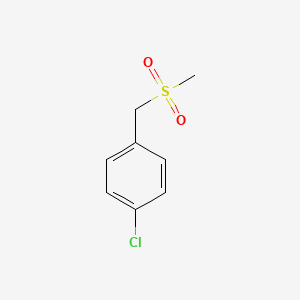 molecular formula C8H9ClO2S B3029224 4-Chlorobenzyl methyl sulfone CAS No. 5925-80-4