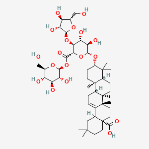 molecular formula C47H74O18 B3029225 Chikusetsusaponin Ib 