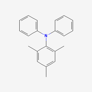 molecular formula C21H21N B3029259 2,4,6-Trimethyl-N,N-diphenylaniline CAS No. 603134-65-2