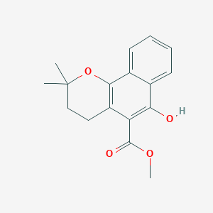 molecular formula C17H18O4 B3029270 Dihydromollugin 