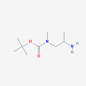 B3029274 Tert-butyl 2-aminopropyl(methyl)carbamate CAS No. 607380-78-9