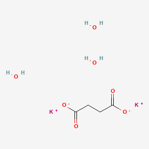 molecular formula C4H10K2O7 B3029283 Dipotassium succinate trihydrate CAS No. 6100-18-1