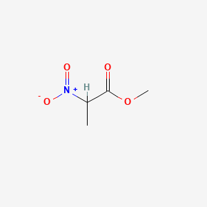 molecular formula C4H7NO4 B3029288 Methyl 2-nitropropanoate CAS No. 6118-50-9