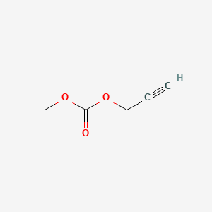 molecular formula C5H6O3 B3029304 Methyl Prop-2-ynyl Carbonate CAS No. 61764-71-4