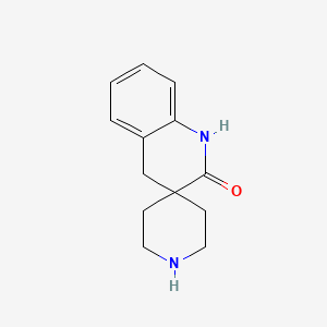 molecular formula C13H16N2O B3029338 1'H-Spiro[piperidine-4,3'-quinolin]-2'(4'H)-one CAS No. 625829-51-8