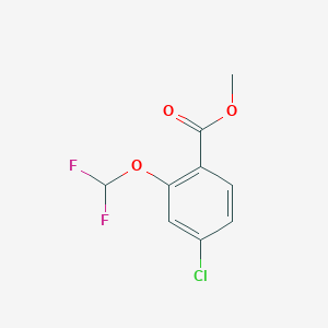 Methyl 4-chloro-2-(difluoromethoxy)benzoate